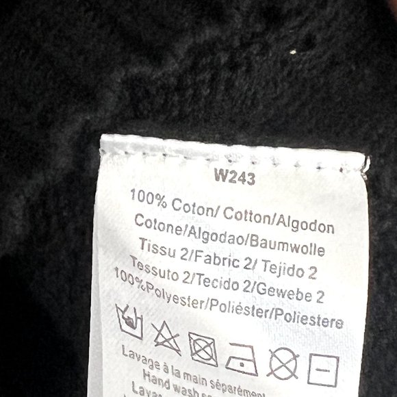 Gerard Darel Cotton Zippered Back Sweater Size M/L (3) - Picture 5 of 7